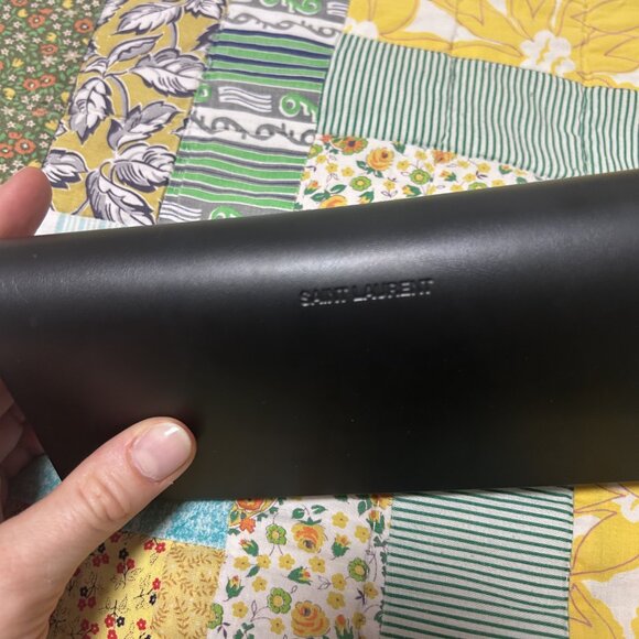 Saint Laurent SL 557 SHADE Sunglasses in Nude Tan - Picture 8 of 9